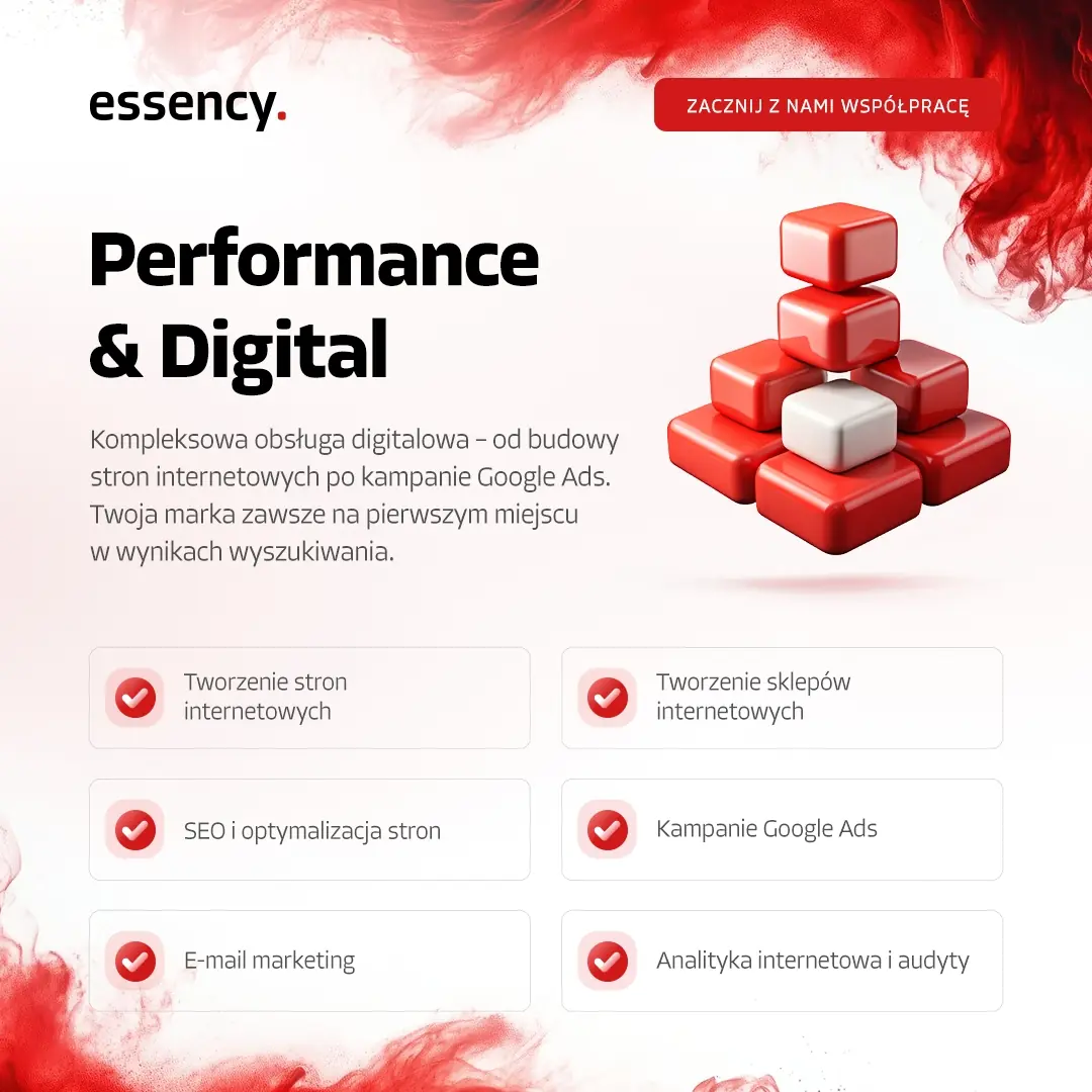 Strony internetowe Łódź - agencja marketingowa Essency Media