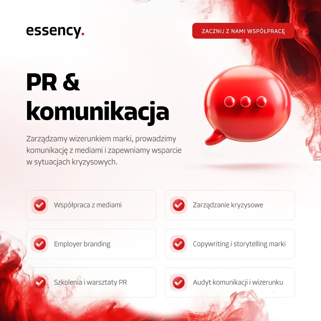 PR i komunikacja Opole - agencja marketingowa Essency Media