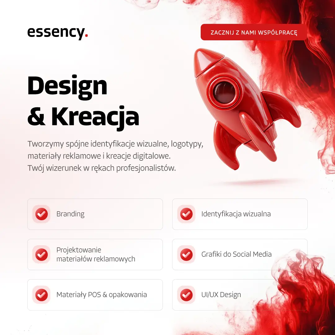 Projektowanie graficzne Opole - agencja marketingowa Essency Media